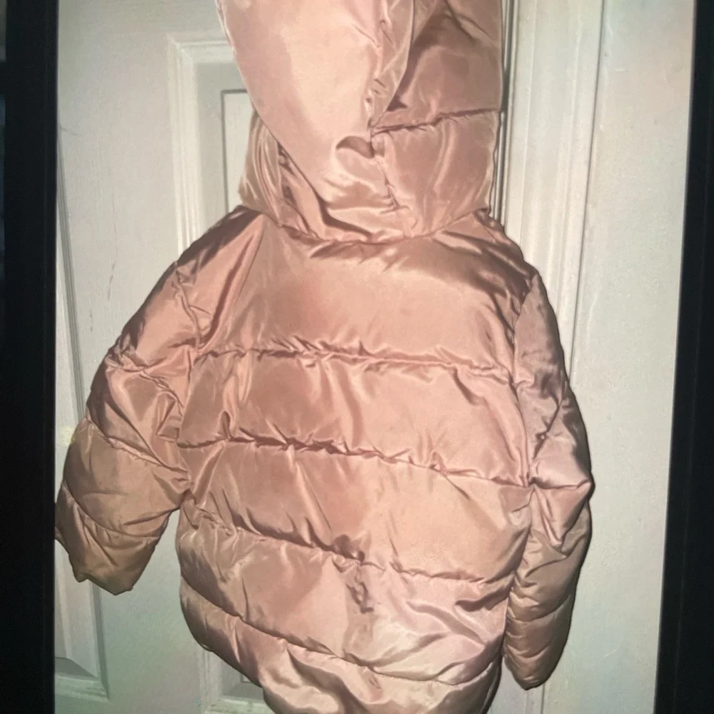 Toddler girl size 2t GAP Blush Pink Hooded Jacket